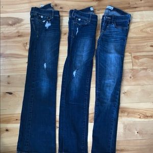 Abercrombie girls jeans, size 12 slim